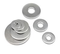 Flat Washers 316 Stainless Steel Flat Washer Assortment M2.5-M16 Large Oversize for General Hardware, DIY and Machinery(20pcs M14)