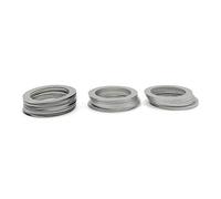 Flat Washers, M42 M45 M48 M50 Stainless Steel Flat Washer High Precision Adjusting Gasket Ultra Thin Shim Thickness 0.1 0.2 0.3 0.5 1mm