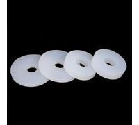 Flat Washers,Plastic,5pcs Silicone Rubber Gaskets, White Silicon O Rings, DN15 65 400 Garden Hose Washer Gasket(16x24x3mm)