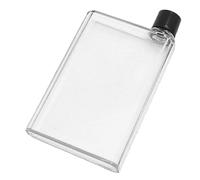 Flat Water Bottle, 350ml/420ml Notebook Bottles, A5 A6 Cups, ECO-Friendly BPA, for School Activity Outdoor Gym, Portable for Backpack, Briefcase, Handbag