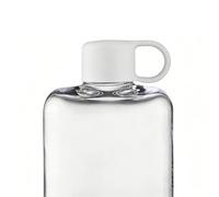 Flat Water Bottle - 500ml Flat Portable Leakproof Container for Evaluation | Small Water Bottles with Resilient Build for Freezer Juice Beverage Coffee Camping Utility