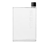 Flat Water Bottle - Portable Flat Water Bottle, Bòuteille Đ'eàu Pľate For Handbag | Portable Bottles For Travel Notebook, Reusable Paper Block Leakproof, Sport, Camping, Sall