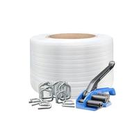 Flat Woven Fiber Rope, Strapping And Packaging Kits, Heavy-duty Strapping Tape Rolls, And Packaging Straps, Suitable For Strapping And Packaging Applications(13mm)