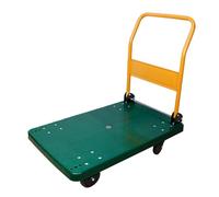 Flatbed Trolley, with Wheels, Anti-Slip Design, Suitable for Home, School, Supermarket(Large)