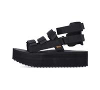 Flatform Mevia W - female - Teva - Flat Sandals - Black - 8 UK - Shoes 8 UK