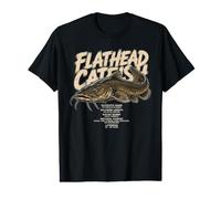 Flathead Catfish Scientific Angler Species Graphic Fishing Value Graphic T-Shirt