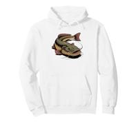 Flathead Catfish Trophy River Night Fishing Angler Identity Pullover Hoodie