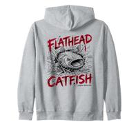 Flathead Catfish Urban Angling River Monster Zip Hoodie