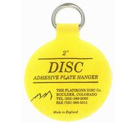 Flatirons Disc Adhesive Plate Hanger Set (4-2 Inch Hangers) 2 Pack