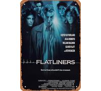 Flatliners 1990 Metal Retro Tin Sign Wall Decoration 12 x 8 inches Movie Poster Vintage Look
