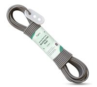 Flatro Washing Line Rope 15m / 50ft | Strong Thick Steel Core Clothes Lines for Outside with 200kg Pulling Force | PVC Cover Washing Lines for Laundry | Clothesline for Outdoor Air-Drying (15M)