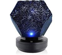 Flatware Starry Sky Projection Lamp USB Rechargeable Projector Night Light Constellation Galaxy 3D Lamp for Kids Bedroom (Color : 3 Color Modes, Size : USB)