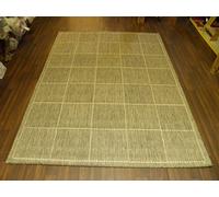 Flatweave Non Slip Easy Clean Kitchen Utility Caravan Top Quality 160cm x 225cm Mat/Rug in Grey