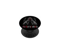 Flatwoods Monster You Must Be Warned Omen Warning Subliminal PopSockets Adhesive PopGrip