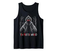 Flatwoods Monster You Must Be Warned Omen Warning Subliminal Tank Top