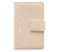FLAUNT MagSafe Phone Wallet/Card Holder - Luxe Faux Leather - Compatible with MagSafe Phone Case or Cover - Easily Snap On and Off - Holds Up to 4 Cards, ID, and Cash - Nude