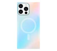 FLAUNT Official Square Protective Case - Compatible with iPhone 16 Pro Max - Compatible with MagSafe & Wireless Charging - Drop-Tested & Shockproof - (Iridescent Satin)