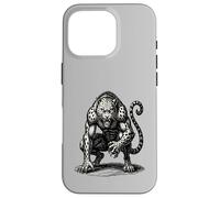 Flauros Midnight Mischief The Watchful Beast Case for iPhone 16 Pro