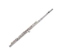 Flauta de estudiante 16 Hole Flute C Key White Copper Woodwind Instrument
