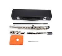 Flauta de estudiante C Key Flute Professional Concert Band Woodwind Instrument