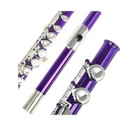 Flauta de estudiante Multicolor 16Hole C Tone Flute E Key Woodwind Instrument(2)