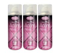 Flava Car Air Freshener Turbo Can Spray - Adore (Pack of 3) Perfume Inspired Scent - Strong, Long Lasting Air Freshener Spray - Odour Eliminating Dry Mist Fragrance for Car Truck or Van - 400ml