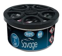 Flava Couture Car Air Freshener Tin - Savage (Pack of 1) - Strong, Odour Eliminating Designer Perfume Inspired Car Accessories - Premium Scented Air Freshener for Men or Women - Lasts 60 Days