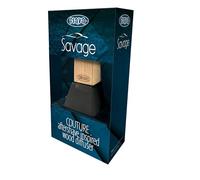 Flava Couture Wood Infuser Car Air Freshener - Savage Scent with Natural Wood Infuser - Odour Eliminator, Long-Lasting Aroma, Premium Fragrance for All Vehicles - Fresh Car Scent Anytime, 6ml