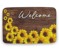 Flavas Coral Velvet Doormat, 36x24 Inch, Waterproof, Non-Slip, Perfect for Entryway/Porch