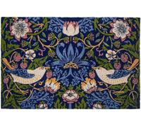 Flavas Morris Strawberry Thief Home Floor Decoration Door Mat,Home Entrance Decoration Welcome Mat - Bathroom Absorbent Non-Slip Bath Mat 24x16 Inch