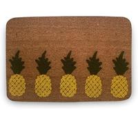 Flavas Pineapple Doormat,Summer Doormat,Fruit Welcome Mat,New Home Owner Gift,Housewarming Gift,Pineapple Gift,Indoor Doormat,Front Back Door Mat,Coral Velvet Doormat 30x18 Inch