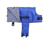 FLAVAS Sheep Blanket, Windproof Calf Saver Coat, Soft Oxford Windproof Calf Warmer Jacket, Thickened Blue Calf Saver Warming Coat For Belly Protection