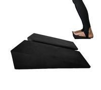 FLAVAS Squat Wedge Block | Lightweight and Portable Non-slip Heel Elevated Squat Wedge - Home Workout Yoga Blocks for Fitness, Pushup, Weightlifting, Yoga for Men and Women