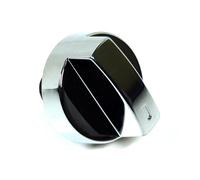 Flavel Leisure Silver Cooker Hotplate Control Knob - Genuine part number 450920385