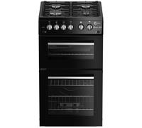 FLAVEL MLB52NDK 50 cm Gas Cooker - Black & Stainless Steel, Stainless Steel