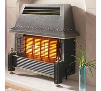 Flavel Regent Gas Fire Black Outset Frgcn0En Electronic Ignition 4.5Kw Heating