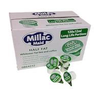FLAVIA COFFEE MACHINE SUPPLIES AND DRINKS SACHETS (120, HALF FAT MILK POTS)