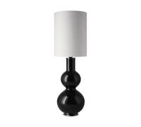 Flavia Lamps Augusta table lamp black lamp base Babel Beige L