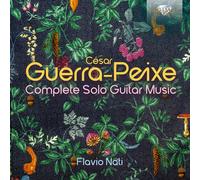 Cesar Guerra-Peixe César Guerra-Peixe: Complete Solo Guitar Music (CD) Album