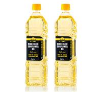 FlavOil High Oleic Sunflower Oil 850ml - Healthy High-Performance Plant-Based Oil for Cooking, Roasting, Frying, Baking, Dressing - Omega 9 and Vitamins -High Oleic Sunflower Seeds (2 PACK)
