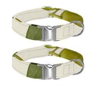 Flavor Harvest Days Adjustable Pet Collar for Small Medium Large Dogs & Cats, Reflective Strip for Night Safety, Soft Comfort Pad