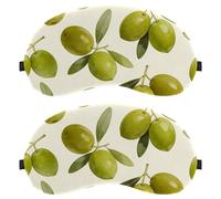 Flavor Harvest Days Anti-Mite Breathable Fabric Eye Cover with Adjustable Hook-and-Loop Strap