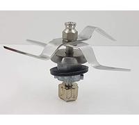 FLAVOR PLUS Steel Blades Compatible with Monsieur Cuisine Connect and Smart Kitchen Robot. 5 Teeth Lower Gear (Before Purchasing Check if the Lower Pinion is Suitable for Your Machine