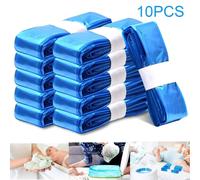 FLAVORA 10PCS Disposal Refills Cassettes for AngelCare in Blue | Size: 0.6m2 FLAVORA Blue 0.6m2