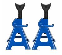 FLAVORA 2PCS 3 TON 3T TONNE PER STAND AXLE STAND JACK in Blue | Size: 10000mm x 520mm FLAVORA Blue 10000mm x 520mm