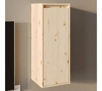 FLAVORA 30×30×80cm Solid Pine Wood Wall Cabinet in Natural | Size: 0.6m2 FLAVORA Natural 0.6m2