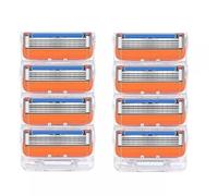 Flavora 32X Gillette Fusion 5 Proglide Razor Blades Refills In Orange Orange