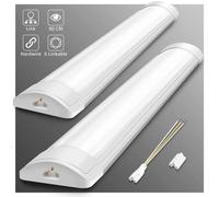 FLAVORA 4FT 120cm Led Batten Light in White FLAVORA White