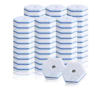 FLAVORA 60 Pack Disposable Toilet Wand Refill Pads in Blue | Size: 60 cm x 100 cm FLAVORA Blue 60 cm x 100 cm