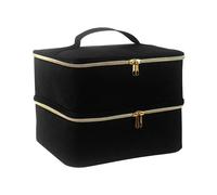 FLAVORA Black Portable Nail Gel Polish Storage Carry Case | Size: 500mm FLAVORA Black 500mm